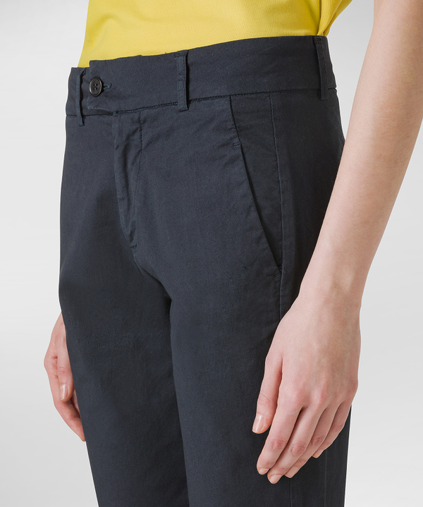 Gabardine stretch-cotton chino trousers - Peuterey
