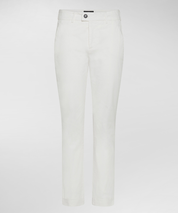 Gabardine stretch-cotton chino trousers - Peuterey
