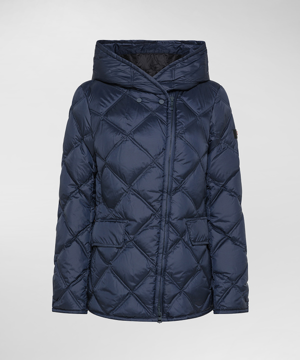 Ultra-light fabric down jacket with diamond-shaped quilting - Peuterey
