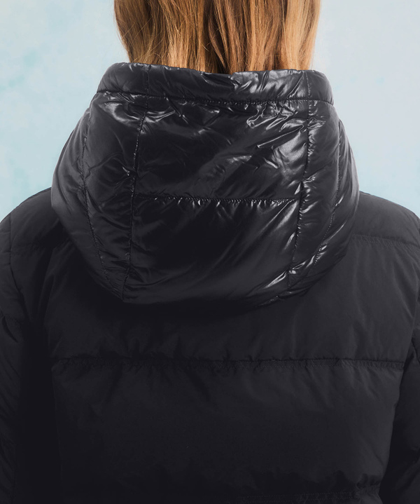 Down jacket with contrasting hood - Peuterey