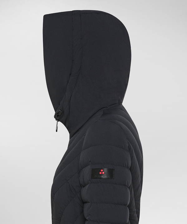Bi-Stretch Fabric Long Down Jacket - Peuterey