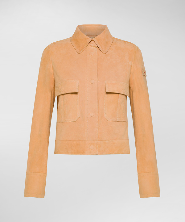 Short suede leather jacket - Peuterey
