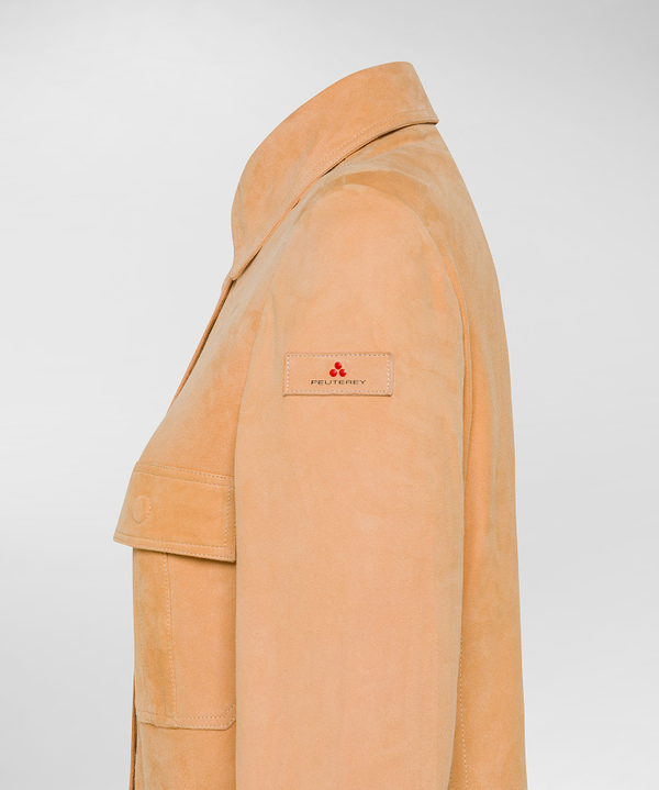 Short suede leather jacket - Peuterey