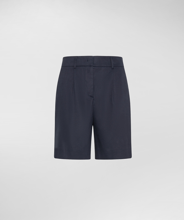 Linen Bermuda shorts - Peuterey