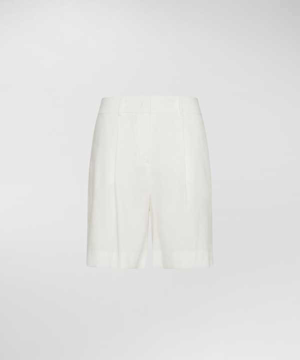 Linen Bermuda shorts - Peuterey