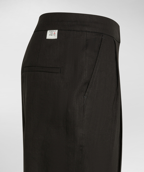 Soft linen trousers - Peuterey