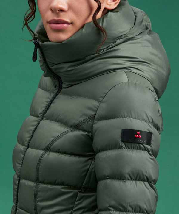Per una down and feather jacket hot sale