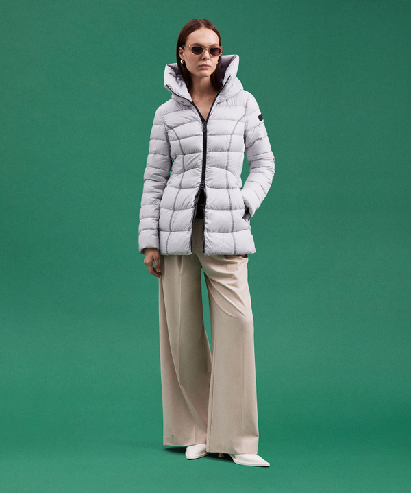 Women's slim puffer coat top