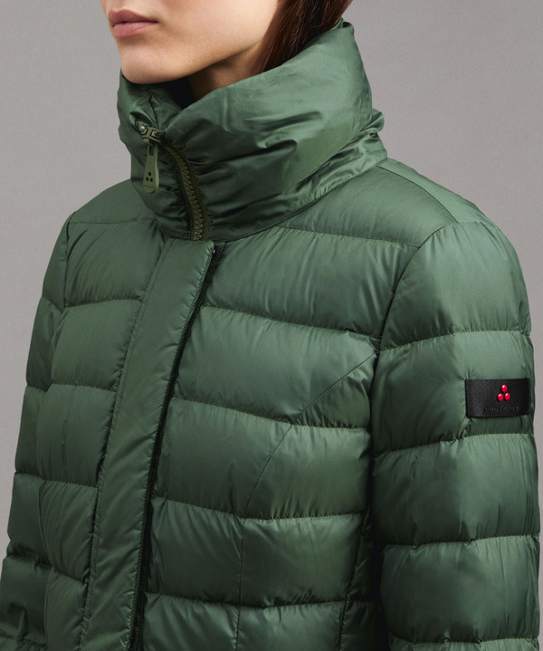 Slim And Ecofriendly Long Down Jacket - Peuterey
