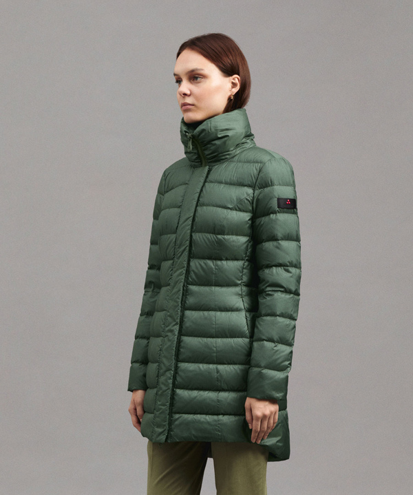 Slim And Ecofriendly Long Down Jacket - Peuterey
