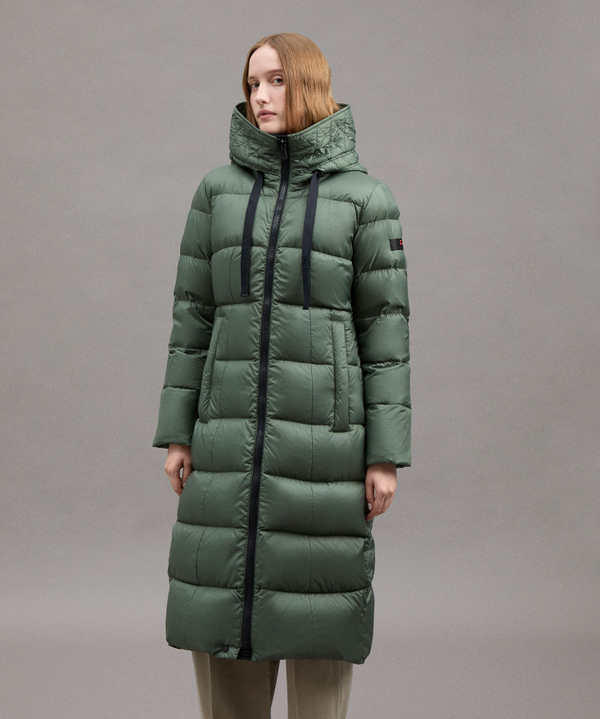 100% Recycled Polyester Long Down Jacket - Peuterey