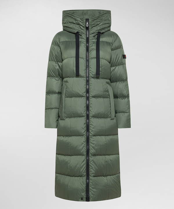 100% Recycled Polyester Long Down Jacket - Peuterey