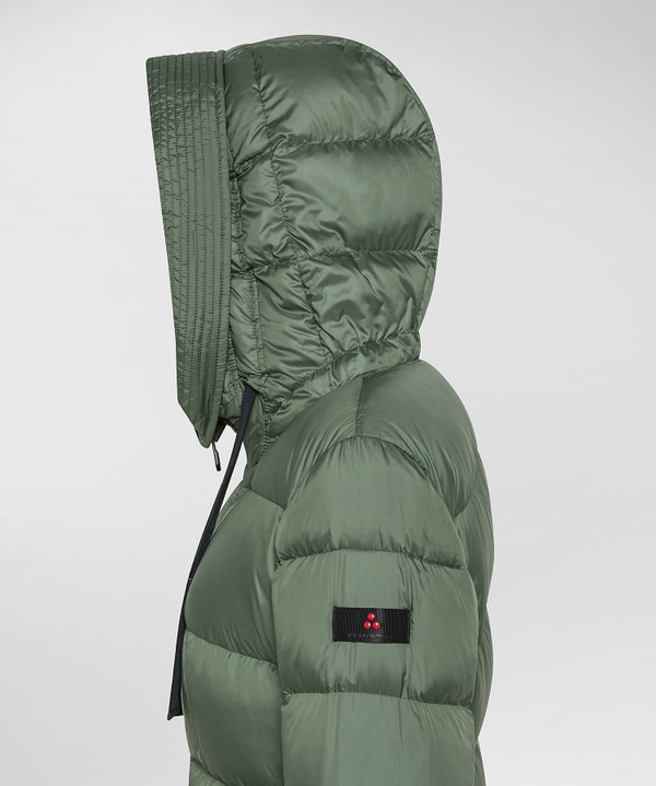 100% Recycled Polyester Long Down Jacket - Peuterey