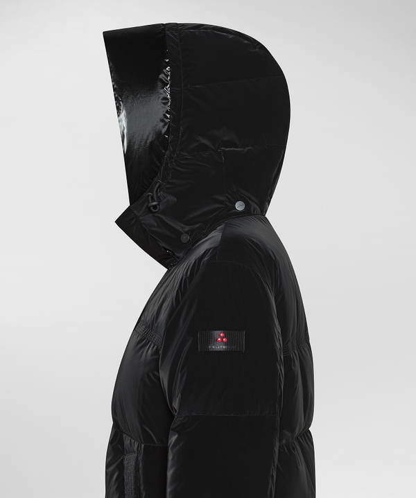 Long Pearl-Finish Down Jacket - Peuterey