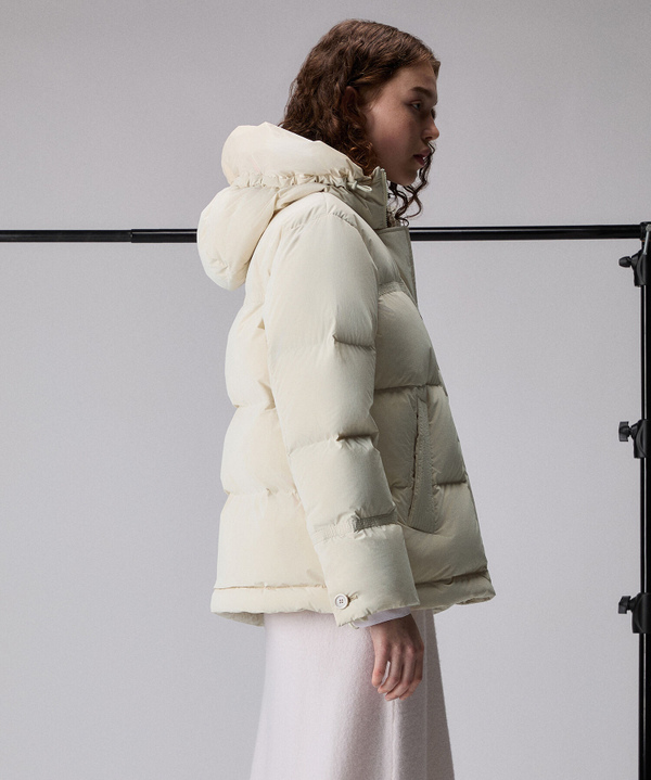 MATT AND SHINY NYLON DOWN JACKET - Peuterey