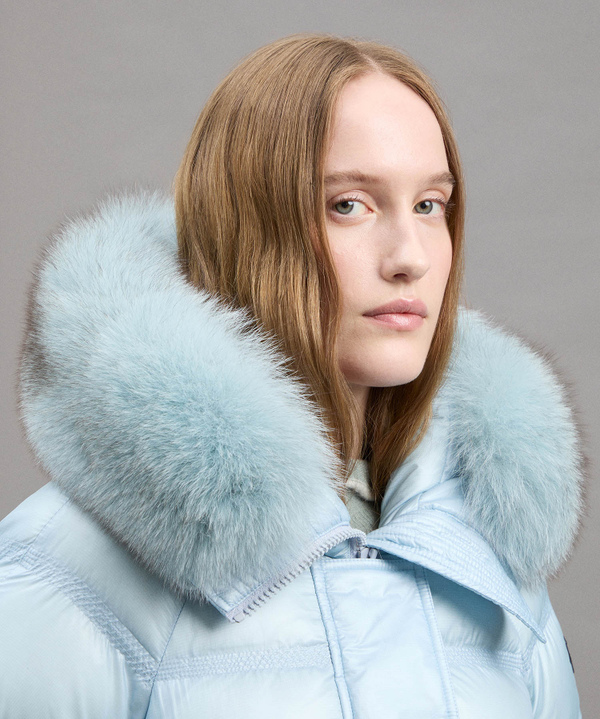 Shiny Nylon Ripstop Down Jacket - Peuterey