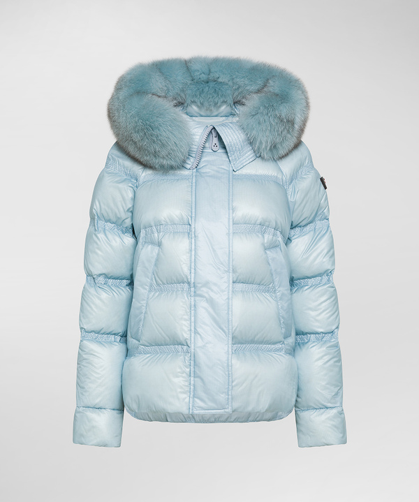 Shiny Nylon Ripstop Down Jacket - Peuterey