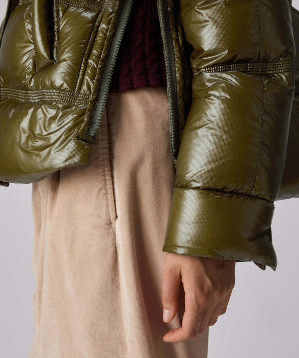 SHINY NYLON RIPSTOP DOWN JACKET - Peuterey