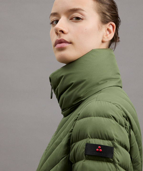 Down Jacket With Geometric Quilting - Peuterey