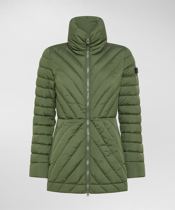 Down Jacket With Geometric Quilting - Peuterey