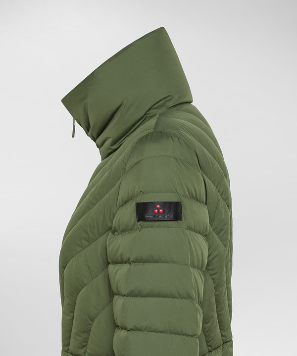 Down Jacket With Geometric Quilting - Peuterey