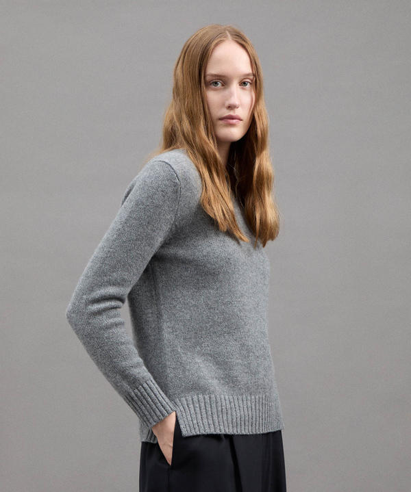 Stranded Cashmere Blend Pullover - Peuterey