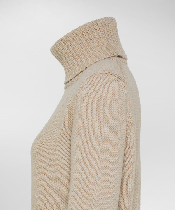 CASHMERE BLEND TURTLENECK SWEATER - Peuterey