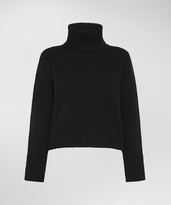 Maglia Collo Alto In Misto Cachemire - Peuterey
