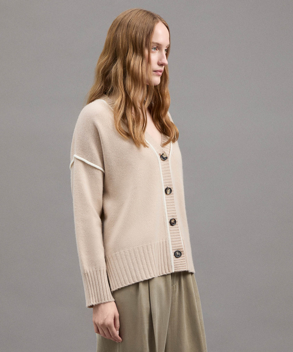 Cashmere Blend Cardigan - Peuterey