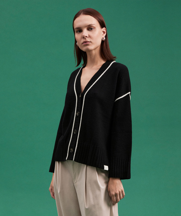 Strickjacke aus Kaschmirmischung - Peuterey