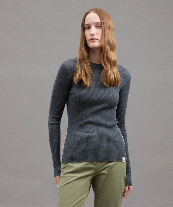 Worsted Wool Sweater - Peuterey