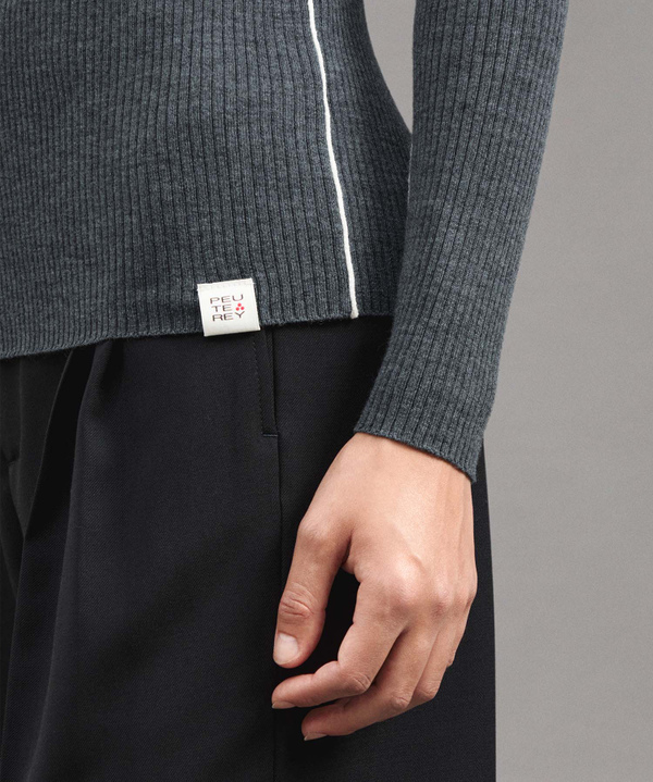 Worsted Wool Sweater - Peuterey
