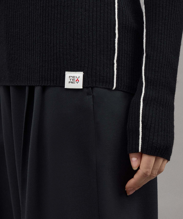 Pullover aus reiner Kammgarnwolle - Peuterey