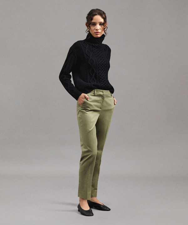HOSEN AUS BAUMWOLL-GABARDINE-STRETCH - Peuterey