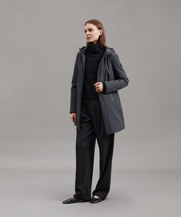 Smooth Slim Down Jacket With Contrasting Details - Peuterey