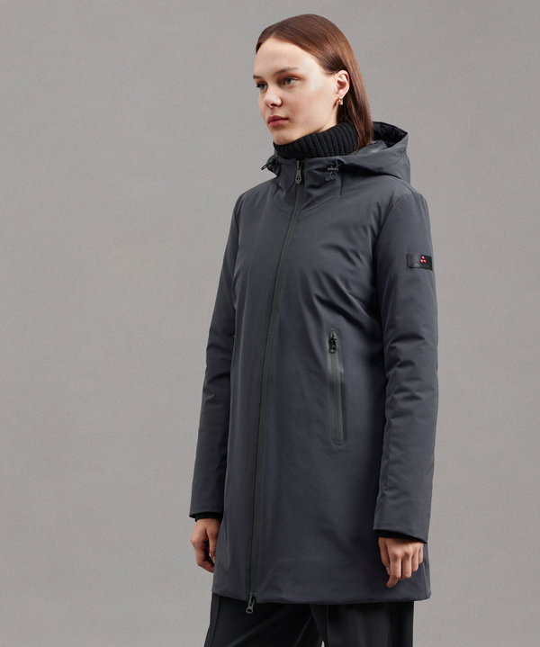 Smooth Slim Down Jacket With Contrasting Details - Peuterey