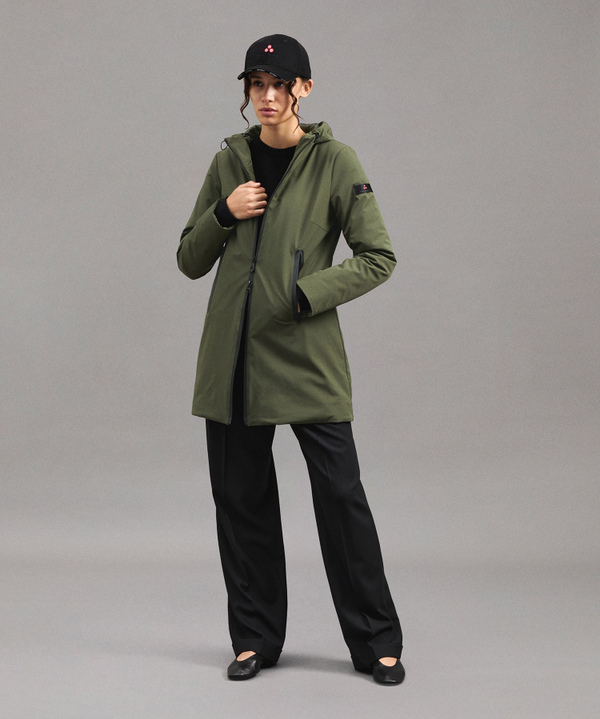 Smooth Slim Down Jacket With Contrasting Details - Peuterey