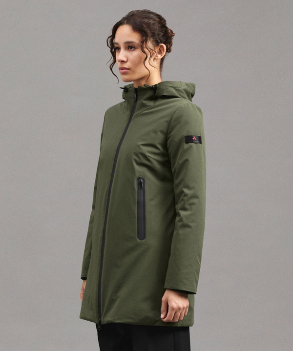 Smooth Slim Down Jacket With Contrasting Details - Peuterey