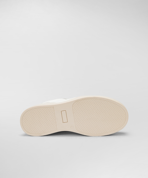 Sneaker aus Leder mit Veloursleder-Details - Peuterey