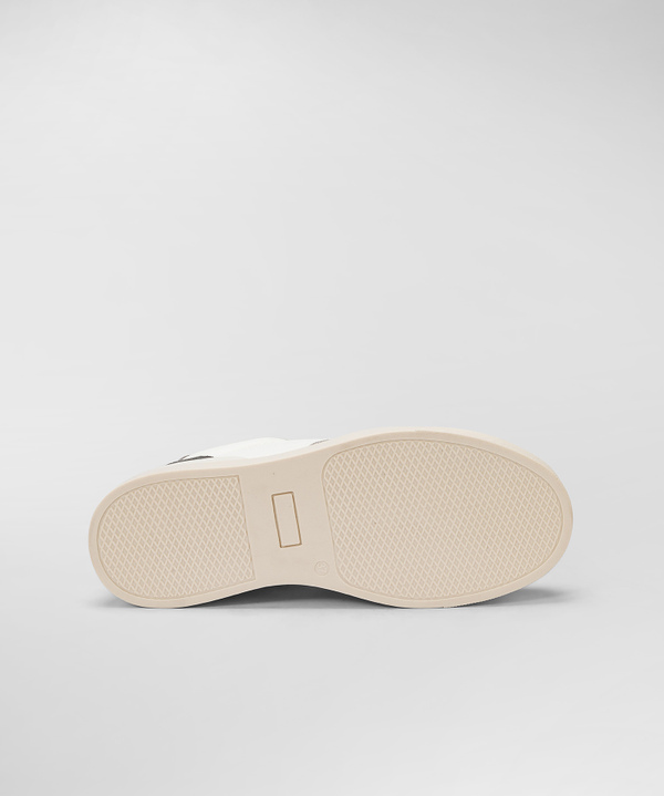 Sneakers In Pelle Con Dettagli In Suede - Peuterey