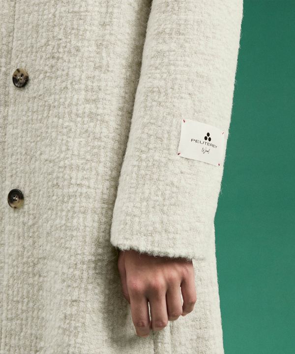Virgin Wool And Alpaca Long Coat - Peuterey
