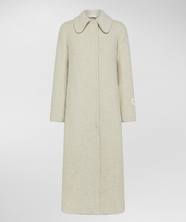 Virgin Wool And Alpaca Long Coat - Peuterey