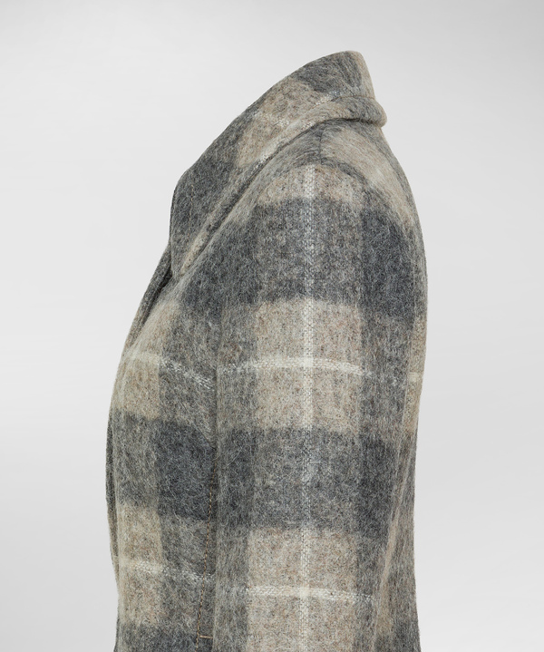 Cappotto Checked, Avvitato E Lungo - Peuterey