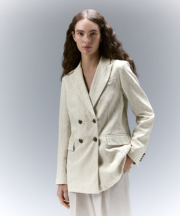 Zweireihiger Blazer mit Zierknöpfen - Peuterey