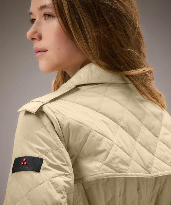 Trench imbottito con trapunta a rombi - Peuterey