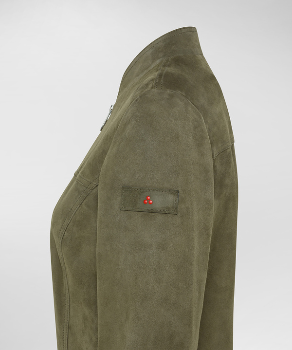 Suede leather biker jacket - Peuterey