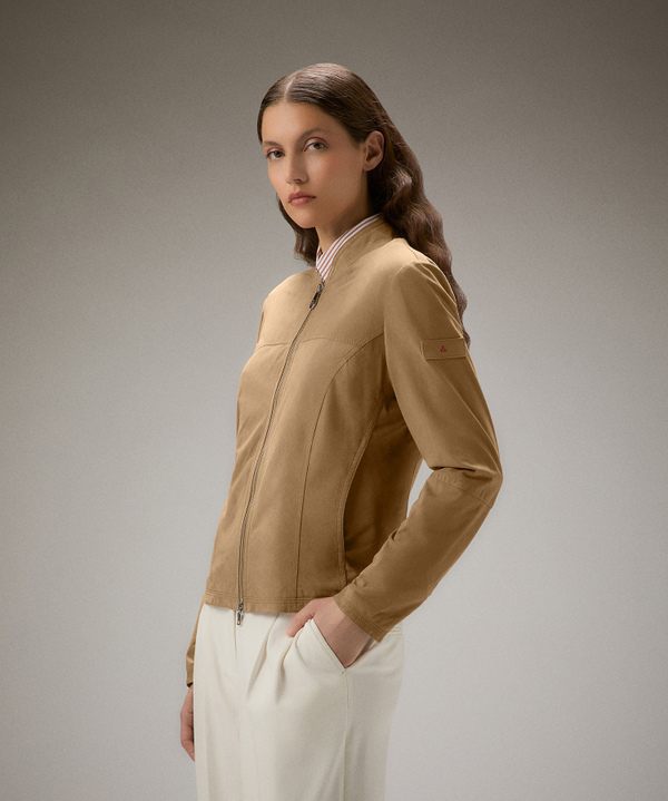 Suede leather biker jacket - Peuterey