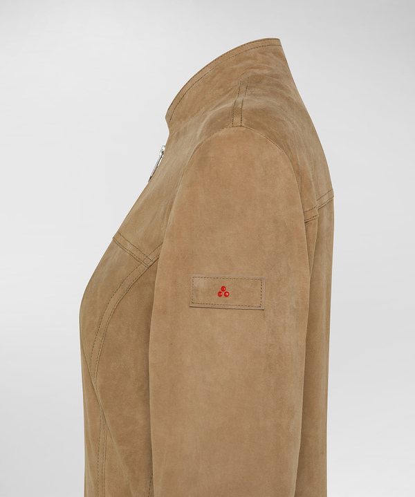 Suede leather biker jacket - Peuterey