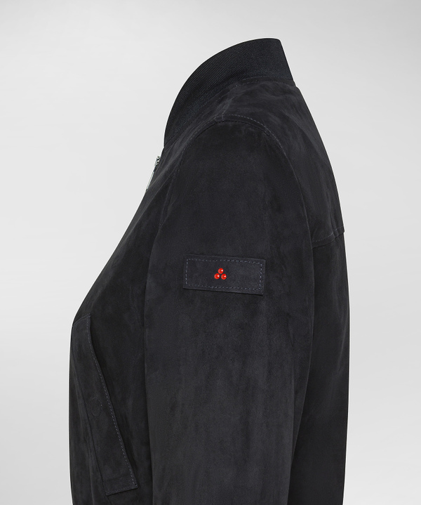 Kurze Bomberjacke aus Wildleder - Peuterey
