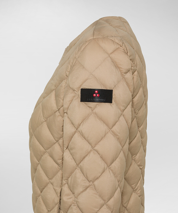 Piumino d’oca slim con trapunta a rombi - Peuterey